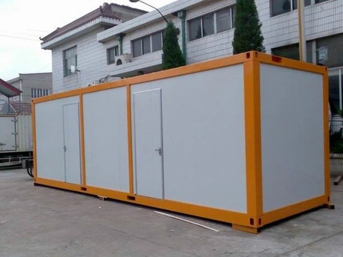 Съемный плоский контейнерный дом